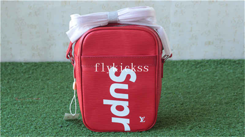 LVS Supreme Red Shoulder Bag